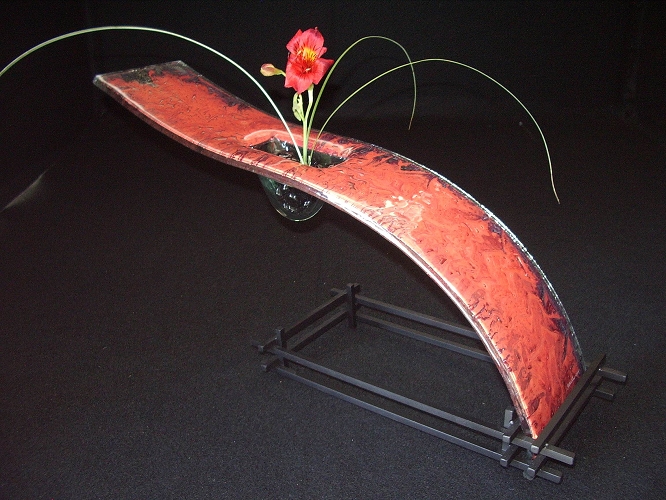 Charlton Glass: Copper Terrace Ikebana | Rendezvous Gallery