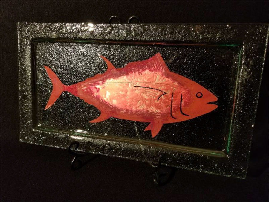Tuna Platter by Charlton Glassworks | Rendezvous Gallery