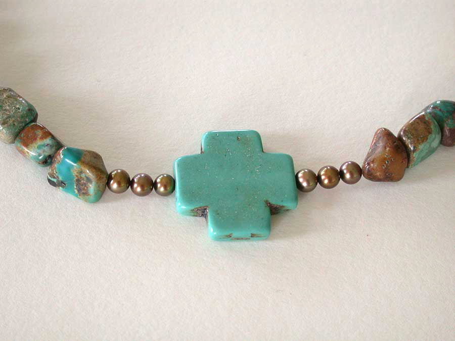 Nance Trueworthy: Turquoise Treat Necklace | Rendezvous Gallery
